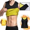 Men Sports Sweat Shapewear Chest Support Abdomen Body Shaper Vest Top