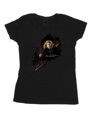 Womens/Ladies Hermione Fight Like A Girl Cotton T-Shirt