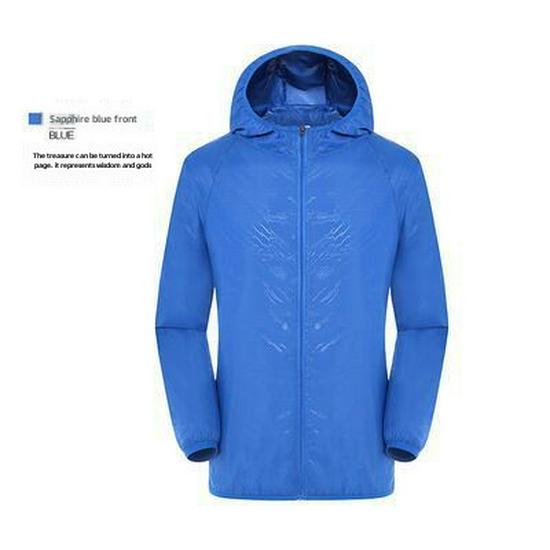 Unisex Summer Hooded Sun Protection Jacket
