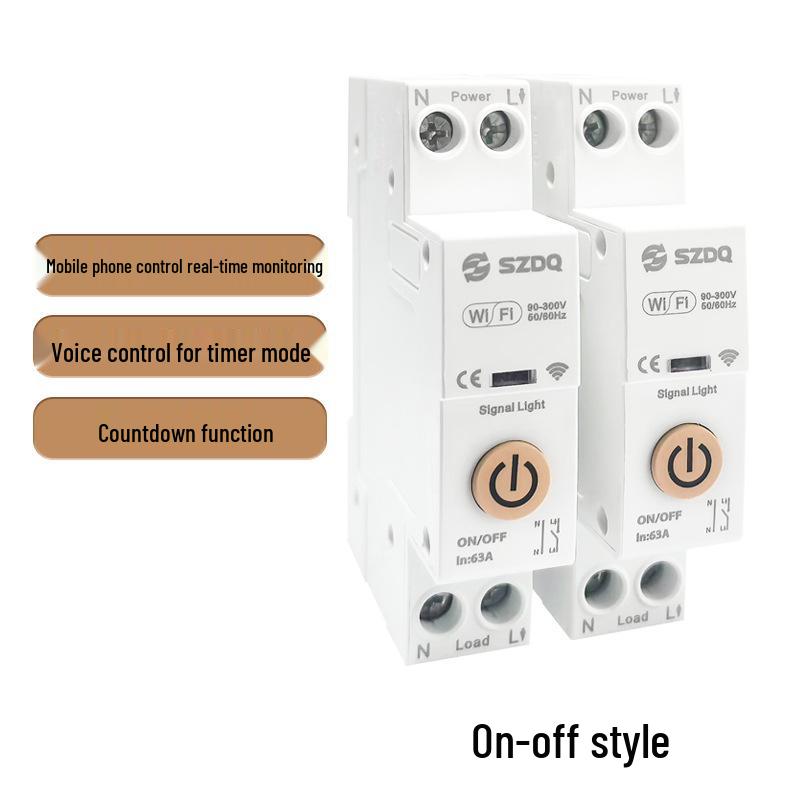 Graffiti Smart WiFi Circuit Breaker: Voice-Controlled Air Switch with Alexa & Mobile Remote Control