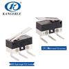 Automotive Reading Light Micro Switch: Bent Legs, Normally Open/Closed, Travel Limit