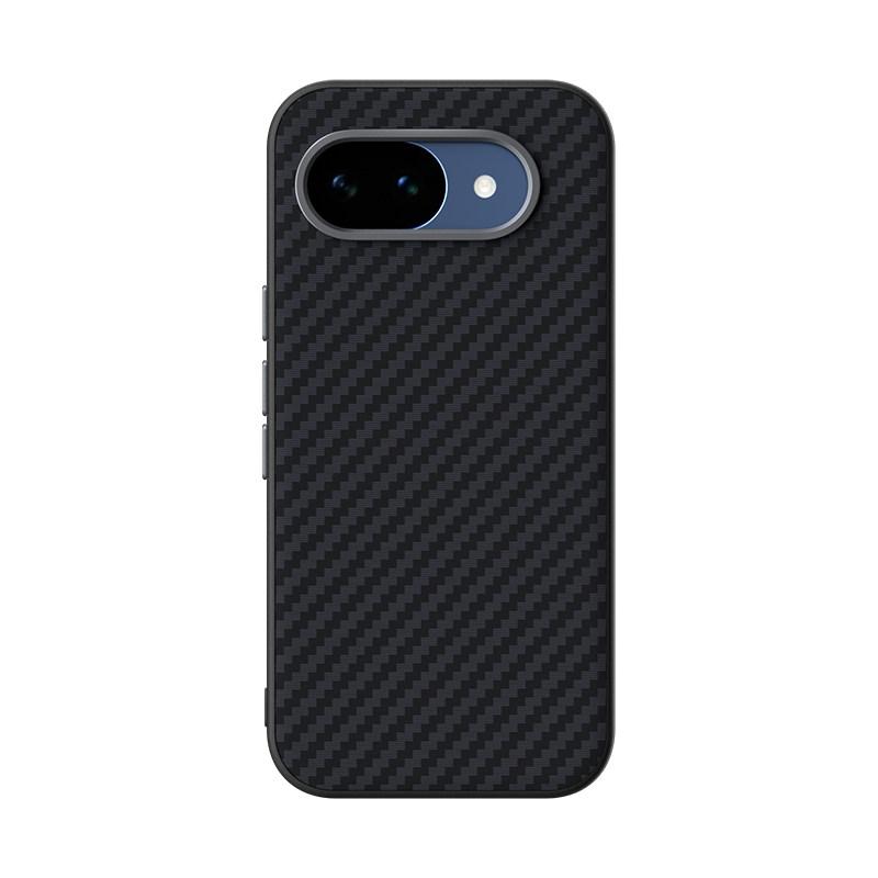 Dla Google Pixel 10a Magnetyczne Etui Pasek ze Paskowanej Skóry PU Twarda Silikonowa Pokrywa Dla Google Pixel 10a Luksusowa Muszla Odporny na Wstrząsy Zderzak