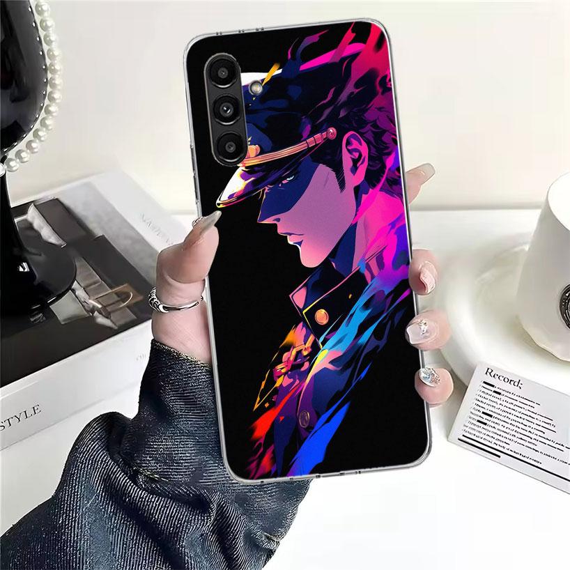 JoJo's Bizarre Adventure Kujo Jotaro Phone Case For Samsung Galaxy A13 A14 A15 A16 A17 A53 A54 A55 A56 A57 A33 A34 A35 A36 A37 A
