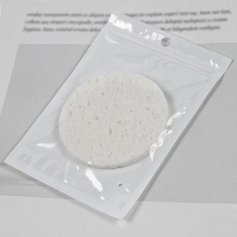 Natural Cellulose Sponge Makeup Remover Pads, 80mm, Assorted Colors, Gentle On Skin