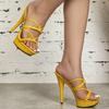 13cm 15cm Super High Heel Luxury Women'S Sandals Platform Women'S Pumps And Heels Elegant Banquet Women'S Shoes Sandalias Mujer