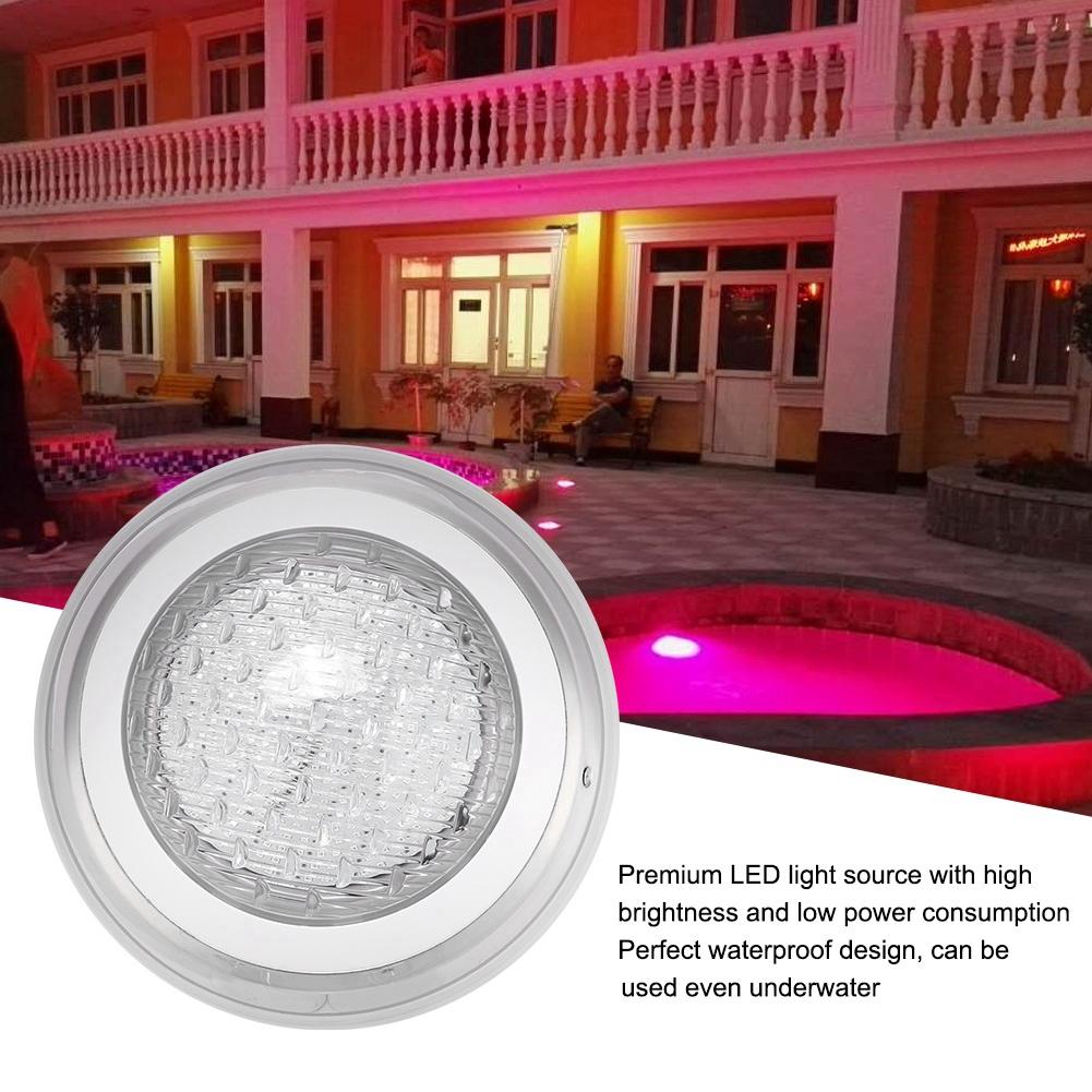 AC12V 35W 360LED RGB Underwater Light Multicolor Waterproof Pool Lamp with Remote Control