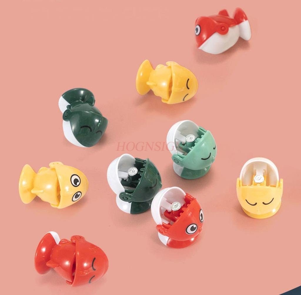 Children'S Fishing Toys Pussy Cat Magnetic Fish Electric Rotating Fishing Competition