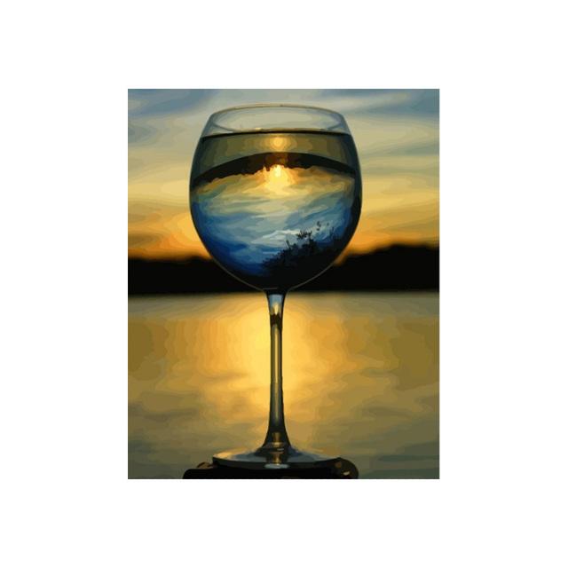 Landschaft Landschaft Leinwand Malerei Romantische Urlaub Paar Bilder Wohnzimmer Schlafzimmer Moderne Wohnkultur Wand Kunst