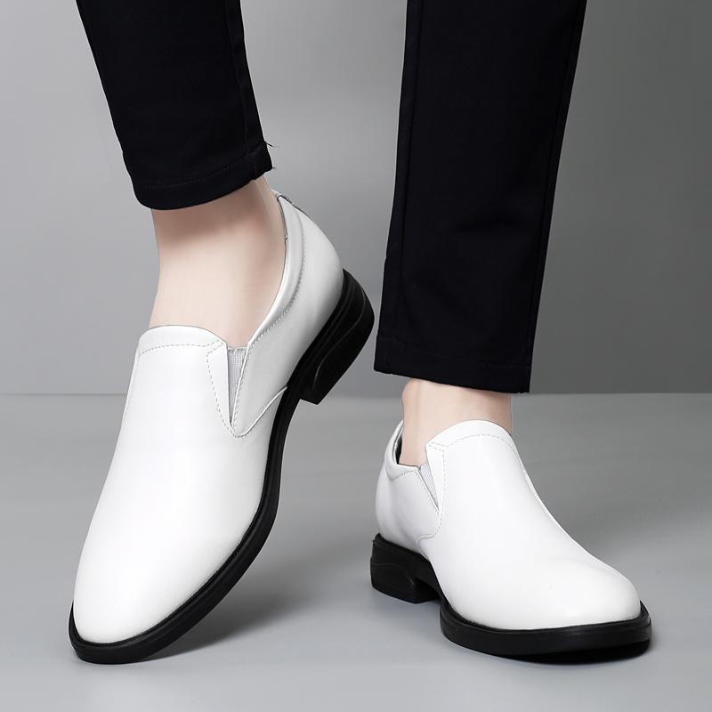 Fashion Genuine Leather Men Loafers Leisure Fashion Dress Shoes Male Comfortable Slip on Flats High Quality Driving Footwear for Men