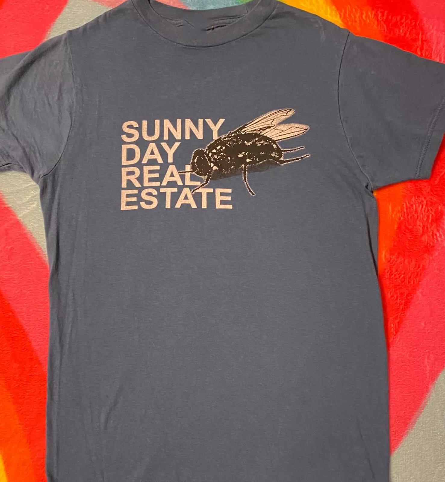 Sunny Day Real Estate Fly Charcoal Color T Shirt  Unisex T-Shirt XXL