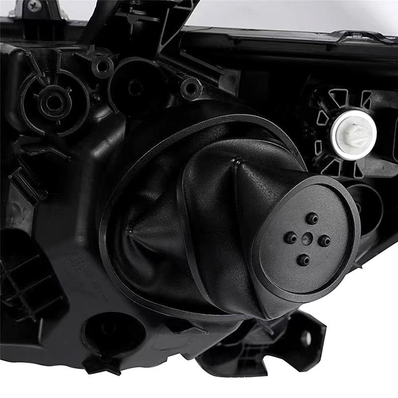 2 buc. Capace de praf pentru faruri de mașină din cauciuc, potrivire universală, sigilată, protecție impermeabilă, capace de faruri neîncărcate