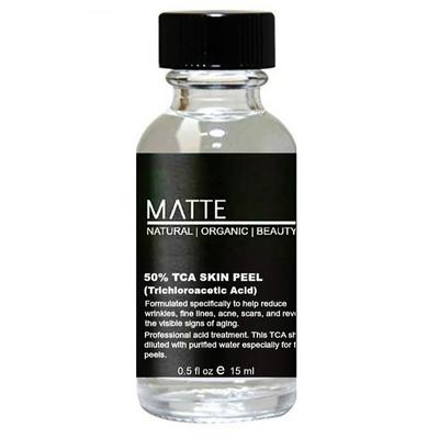 50 % TCA Skin Peel Kit, 15 ml, mattes Beauty-Skin-Peeling-Kit mit Säure zum Entfernen von Narben, Tätowierungen, Fältchen und feinen Linien, 1 Stück