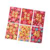 6Pcs Cartoon Lucky Red Pocket Thickened New Year Red Packet 2025 Red Envelope Bag  Spring Festival