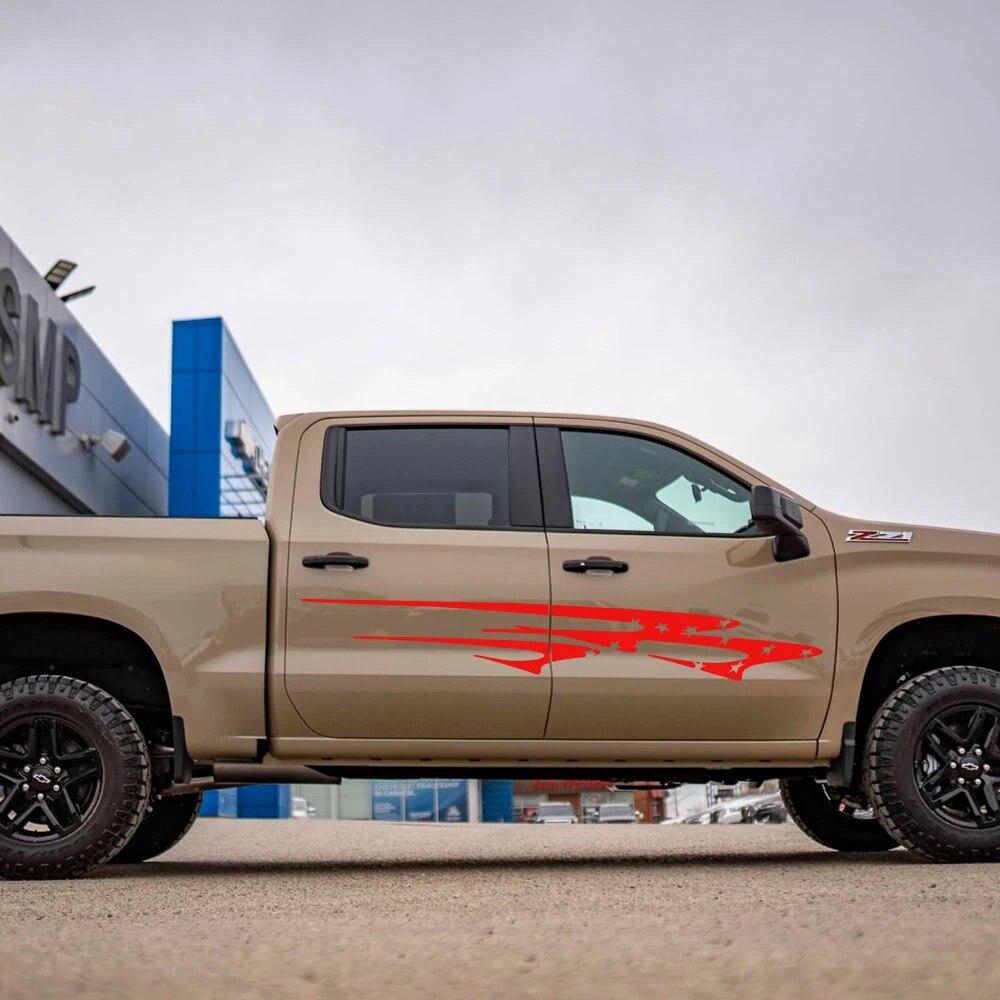 Car Universal Sticker For Ford F150 Ranger Chevrolet Silverado Toyota Hilux Maxus T60 GWM Cannon Isuzu Dmax Pickup Decal Decal