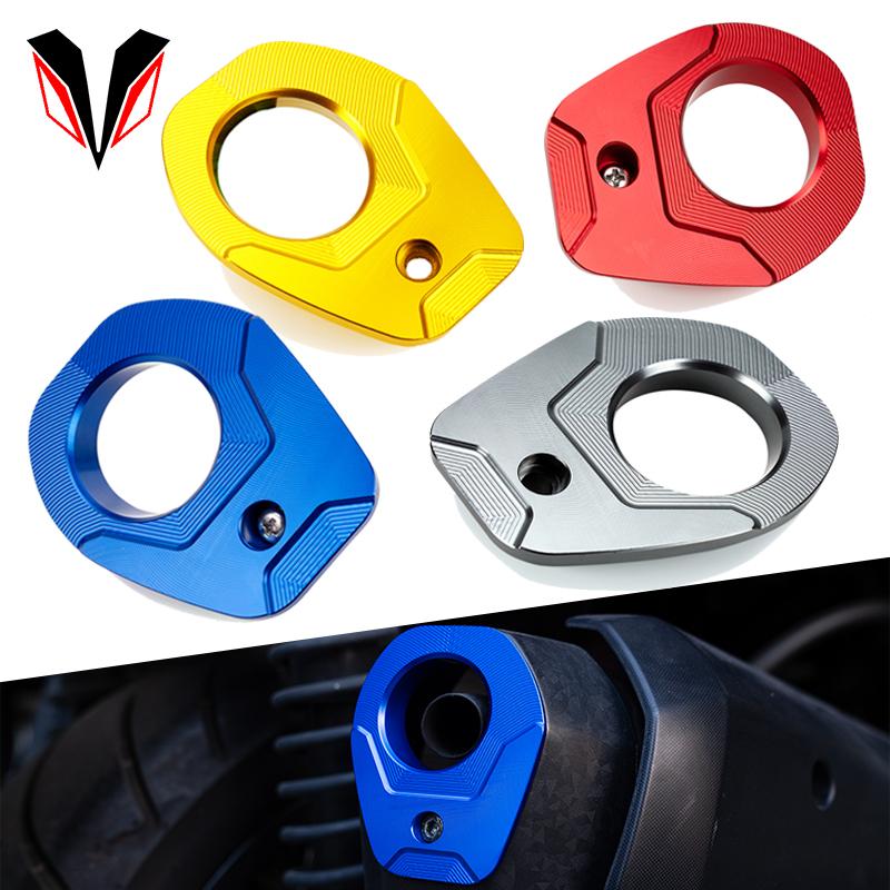 For YAMAHA XMAX300 XMAX250 X-MAX XMAX 300 250 20217-2022 2023 Motorcycle CNC Exhaust Tip Cover Decorative end Cover Accessories