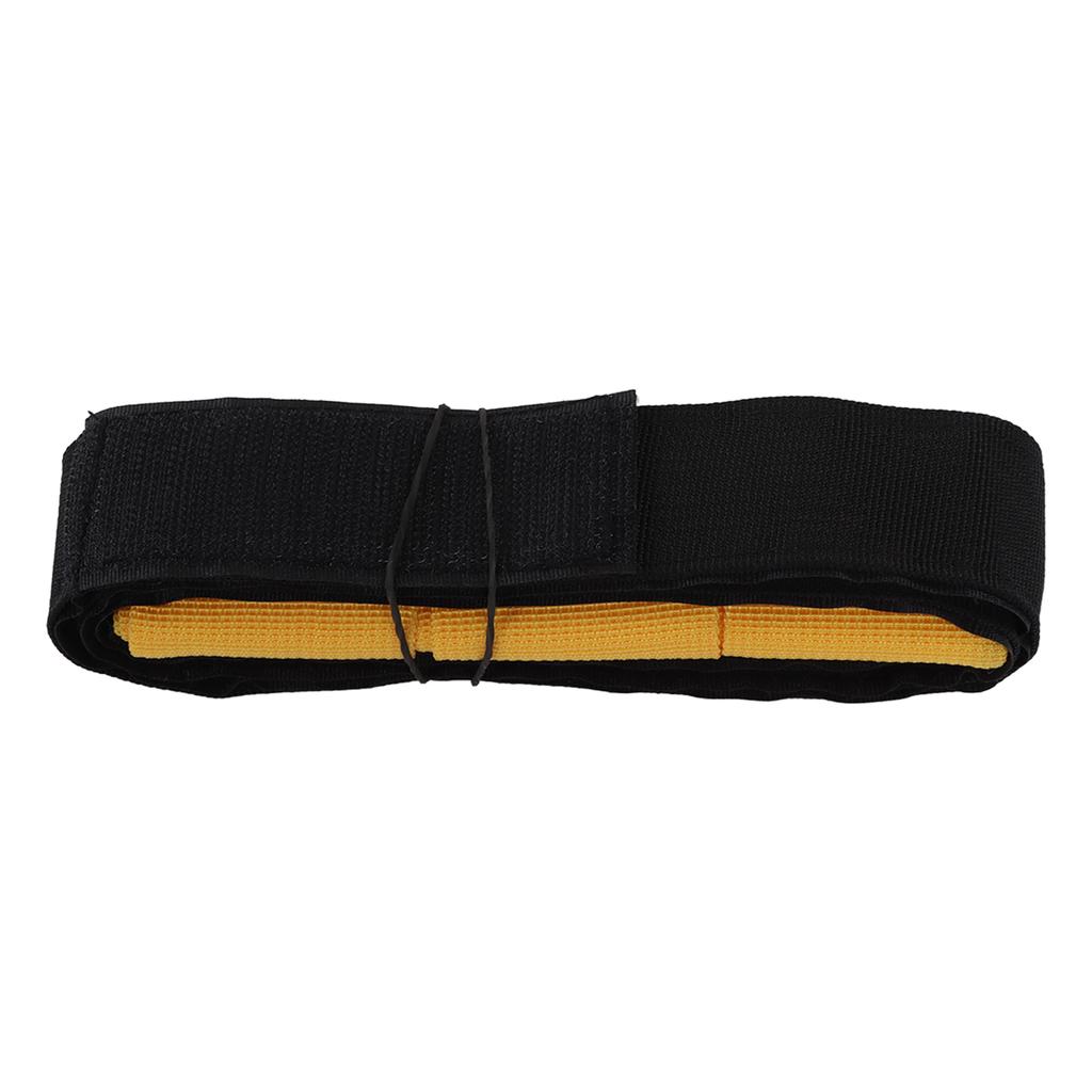 Football Waist Belt Flag Competition Training Waistband Flag Outdoor Sports Pulling Ribbon Yellow