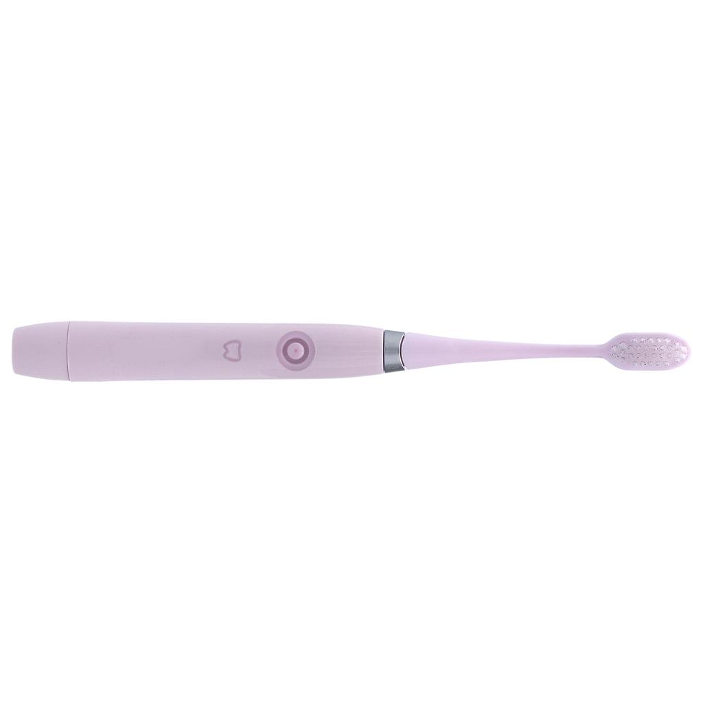 Brosse à Dents Électrique Rechargeable Minuterie Intelligente Conversion de Fréquence Brosse à Dents Sonique pour AdulteRose