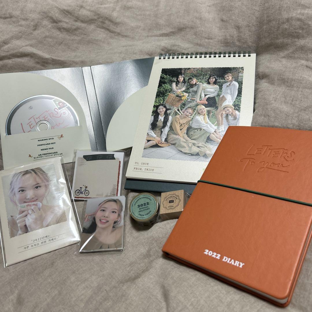 

[USED] twice 2022 seagull letters to you korean version