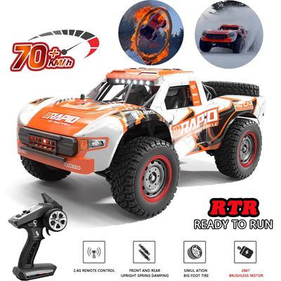 Νέο 1:14 70KM/H 4WD Rc Αυτοκίνητο 4WD Αυτοκίνητο Stunt Αυτοκίνητο εκτός δρόμου με τηλεχειριστήριο LED προβολέα Pickup High Speed Drift Monster Truck Παιδικό παιχνίδι Δώρο
