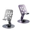 TikTok All-Metal Rotating Phone Stand: Foldable Desktop Holder for Streaming & Viewing