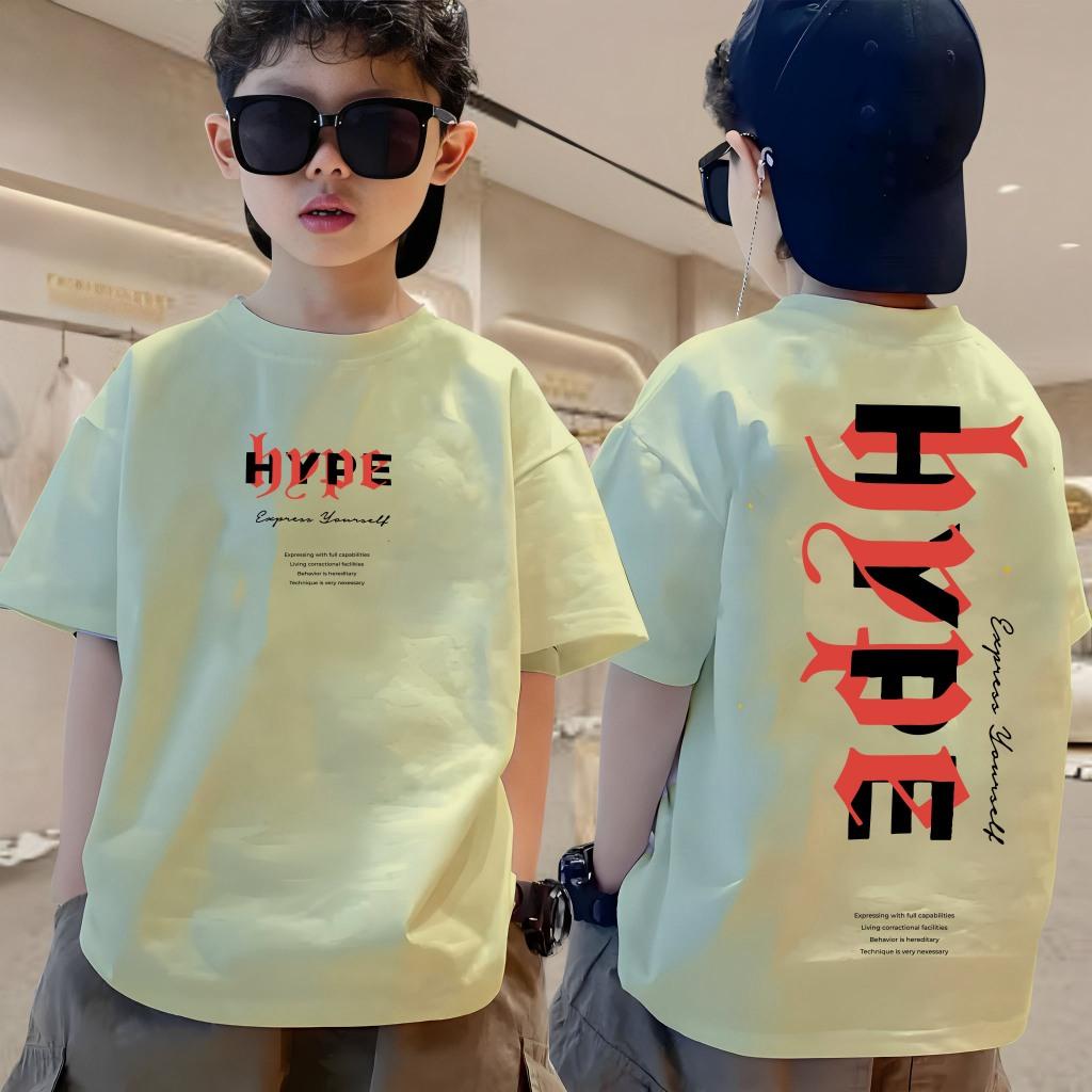 Children's fashionable casual T-shirt loose and comfortable versatile top