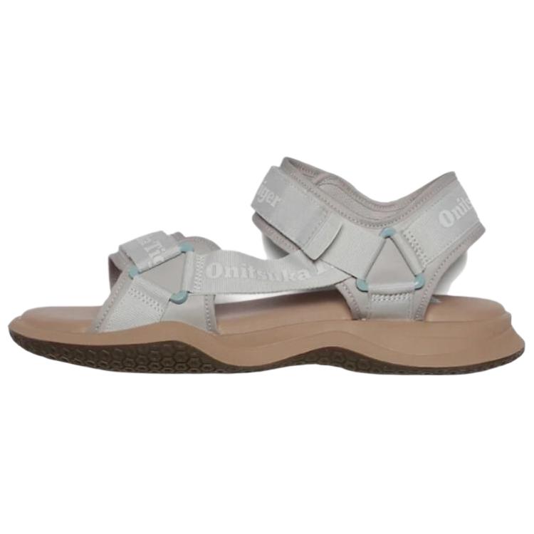 Onitsuka Tiger Ohbori Strap Comfortable Versatile Beach Sandals Unisex Sandals Gray 1183B305-020 37.5