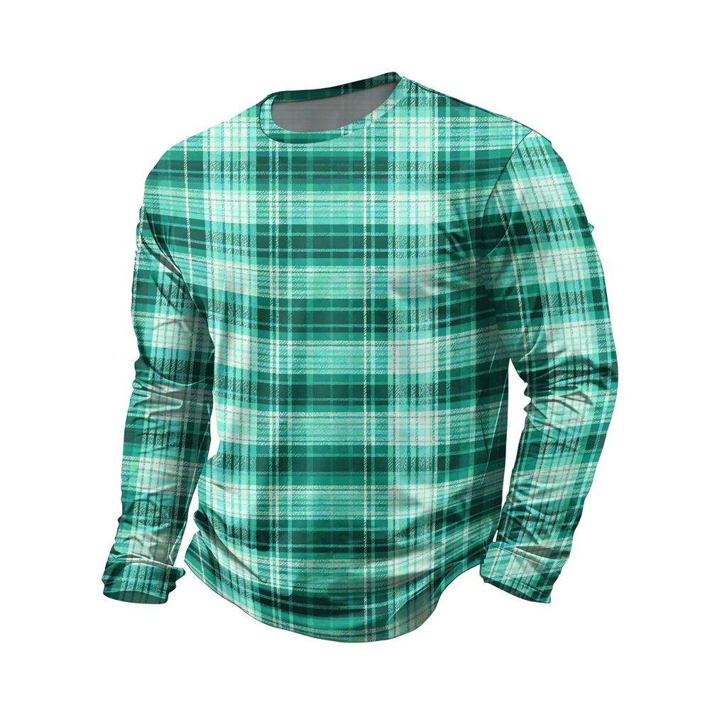 Men's Neck Long Sleeve T-Shirt