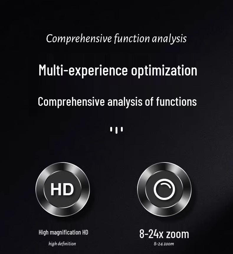 High-Power 40X60 Monocular Telescope - HD, Night Vision, Wide Angle, Handheld