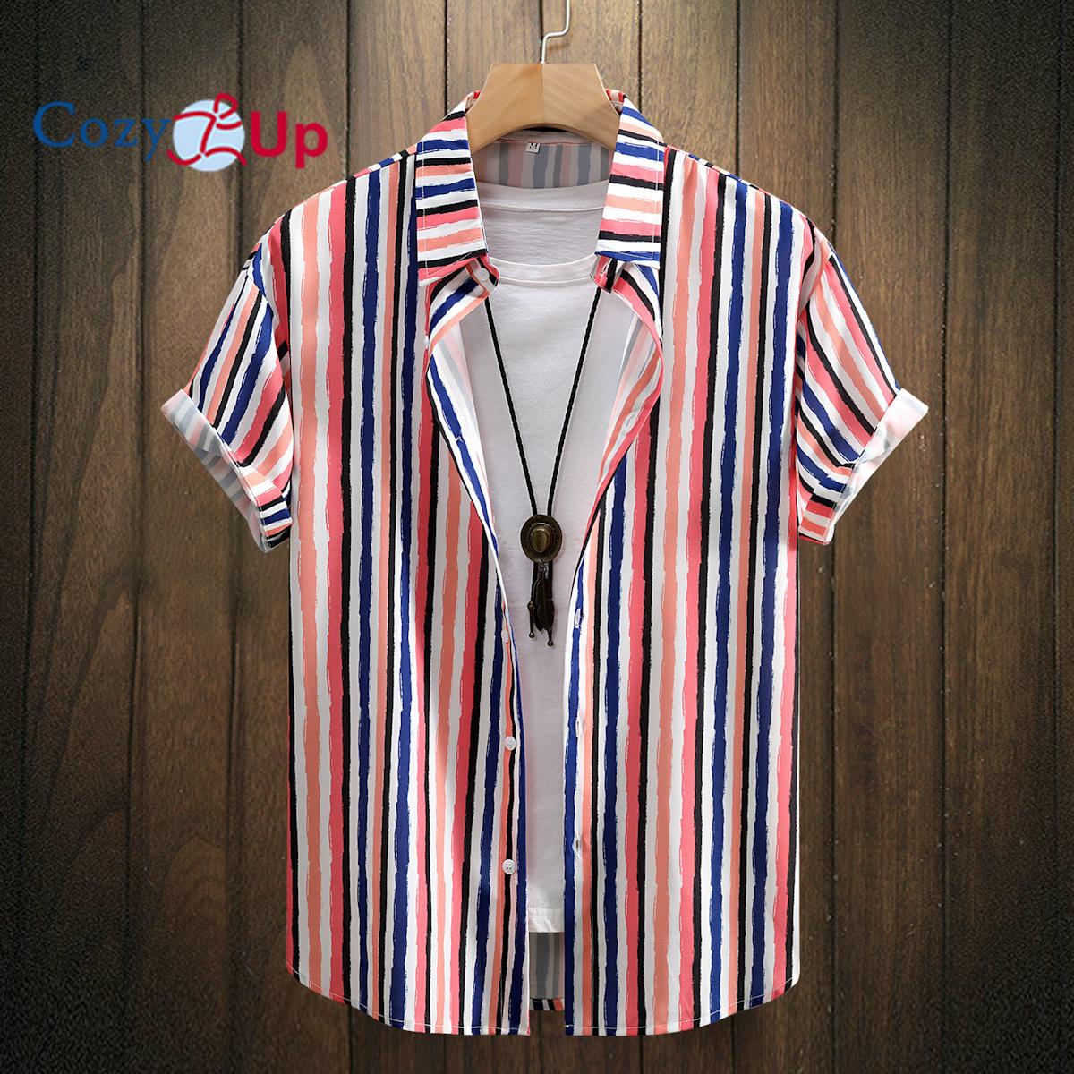 Уютные мужские повседневные рубашки с цветочным принтом — фото 4