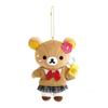 SanX Rilakkuma Campus JK Series Bear Plush Doll Pendant Anime Chef Korilakkuma Kiiroitori Lovely Chick Stuffed Keyr Ing Charm