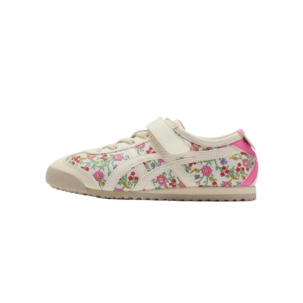 Onitsuka Tiger Mexico 66 Fabric Comfortable Simple Fashion Versatile Non-Slip Wear-Resistant Breathable Low-Top Kids Casual Shoes 1184A222-100
