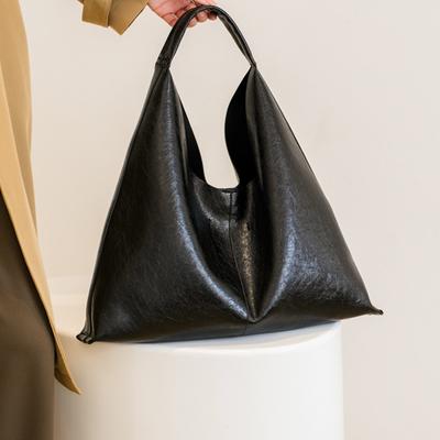 Große Kapazität Silber Marke Hobo Tasche für Frauen Luxus Designer PU Leder Trigle Geldbörse Trend Casual Shopper Handtasche