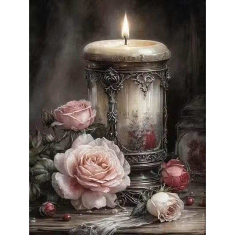 Diy Diamond Painting New Collection Vintage Guava Fig Fruit Still Life Vase Full Rhinestone Embroidery Mosaic Picture Wall Decor