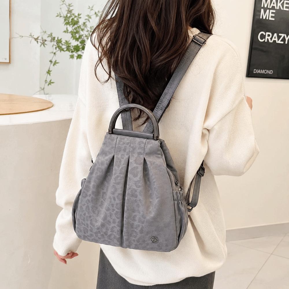 Large Capacity School Shoulder Bag Multi-pocket Travel Bag Fashion Three-way Backpack Shopping