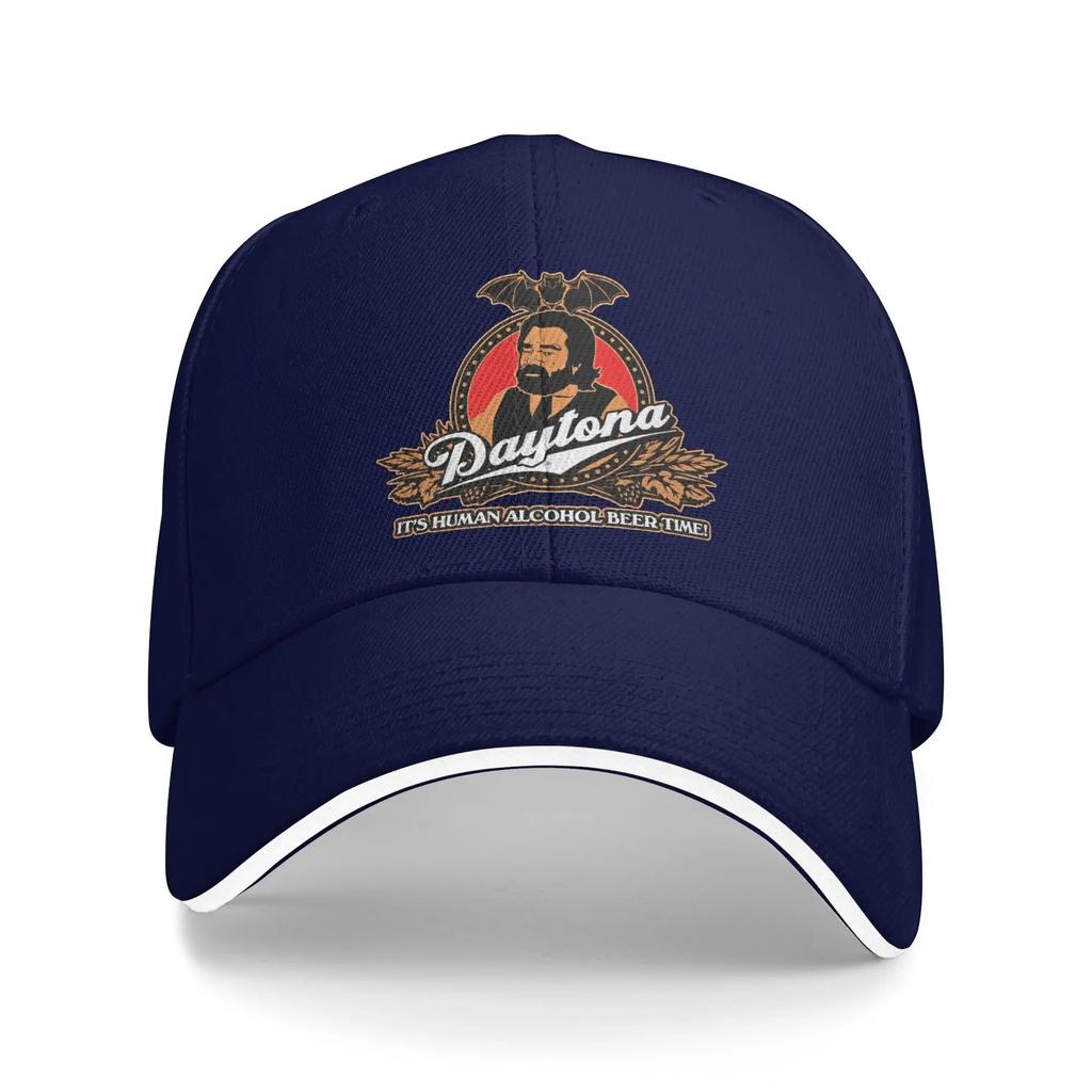 Jackie Daytona's Human Alcohol Beer Time Baseball Cap Outdoor Sports Sun-Proof Trucker Hat Female Male Fashion Snapback Cap