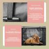 Oxford Cloth Dog Cage Cover Thickened Warm Rainproof Case Wire Crate Sun Covers  Wire Cages
