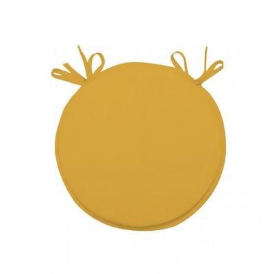 Dessus de chaise bistrot 40 cm ALIX jaune radieux, par Soleil d'ocre