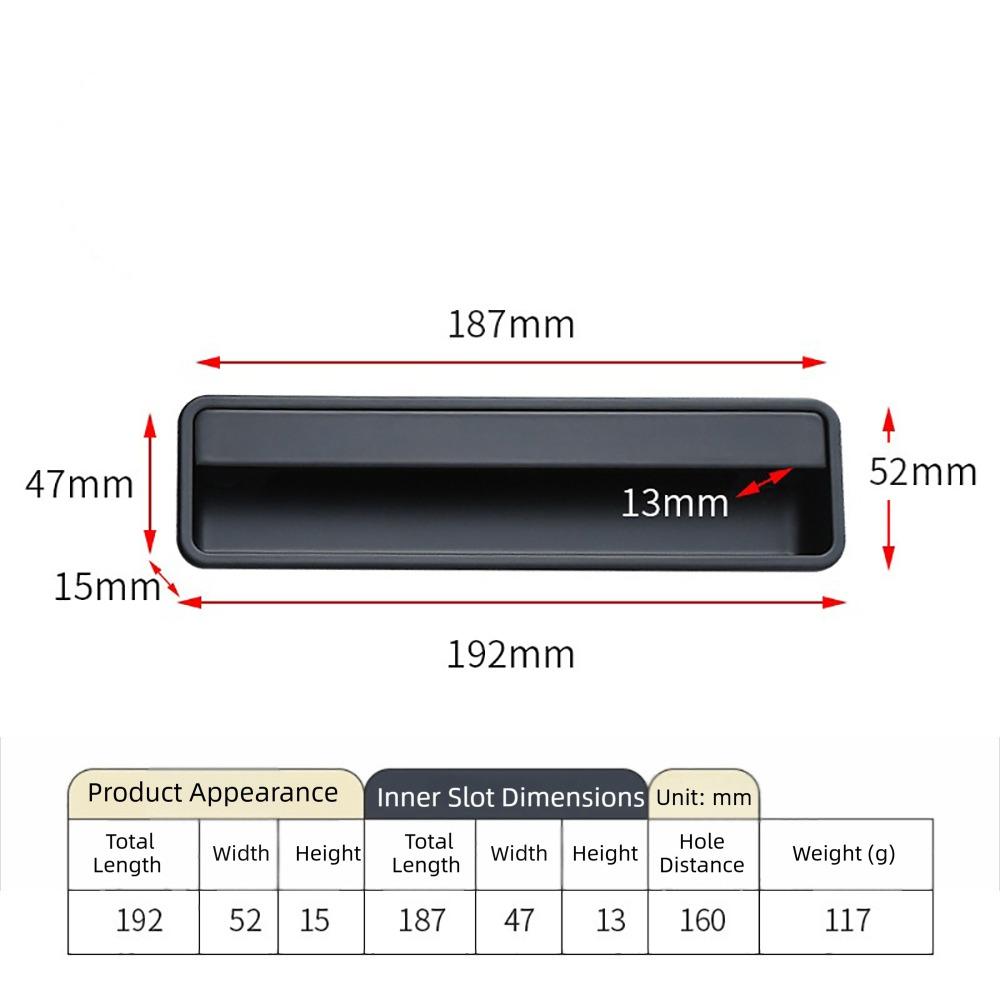 New Aluminium Alloy Recessed Door Handle Furniture Invisible Door Handlebar Hardware Embedded Door Knob Cupboard