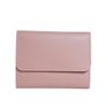 Glossy Ultra-Thin Women's Trifold Wallet with Card Holder and Ticket Clip