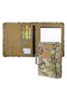 Kosibate Outdoor Padfolio Ring Binder Memorandum A4 Weatherproof Tactical Notebook
