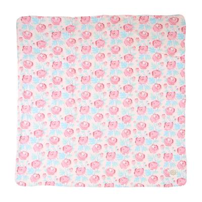 Sanrio Baby Swaddle Blanket Hello Kitty Hello Kitty 90 X 90 X 1cm Sanrio Baby Apparel Character 780553 SANRIO