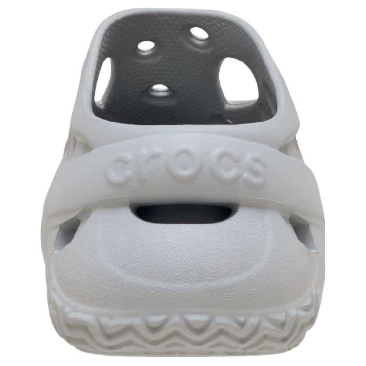 Crocs Round Toe Thick Sole Caged Slippers Women Footwear Gray 211141-GREY