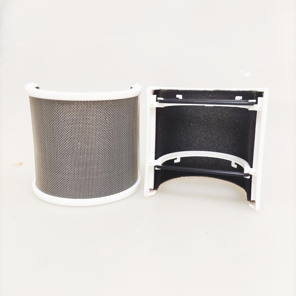 U-Shaped Net Windscreen Pop Filter for Recording Microphones