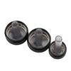 3Pcs Car Air Conditioning Knob Aluminum Alloy AC Heat Control Switch Car Air Conditioning Button Car AC Knob Auto Replacement