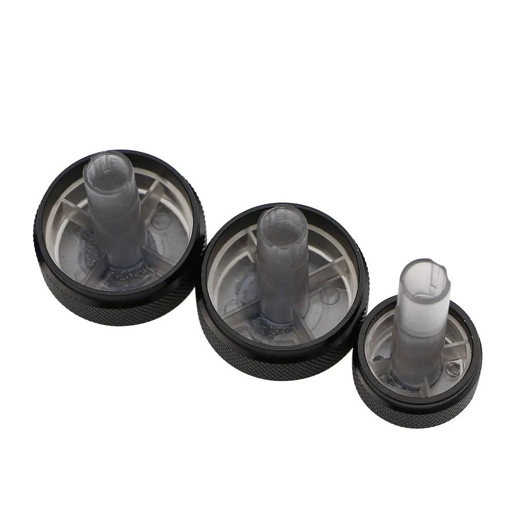 3Pcs Car Air Conditioning Knob Aluminum Alloy AC Heat Control Switch Car Air Conditioning Button Car AC Knob Auto Replacement
