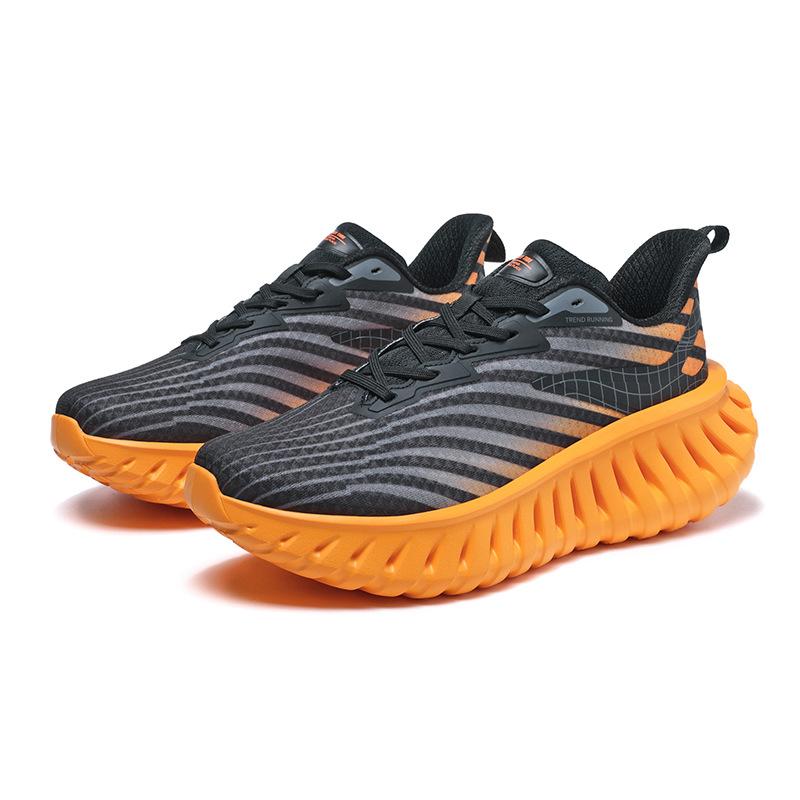 

Lightweight High Elasticity Cushioning Running Shoes Couple Outdoor Walking Jogging Unisex Sneakers 44