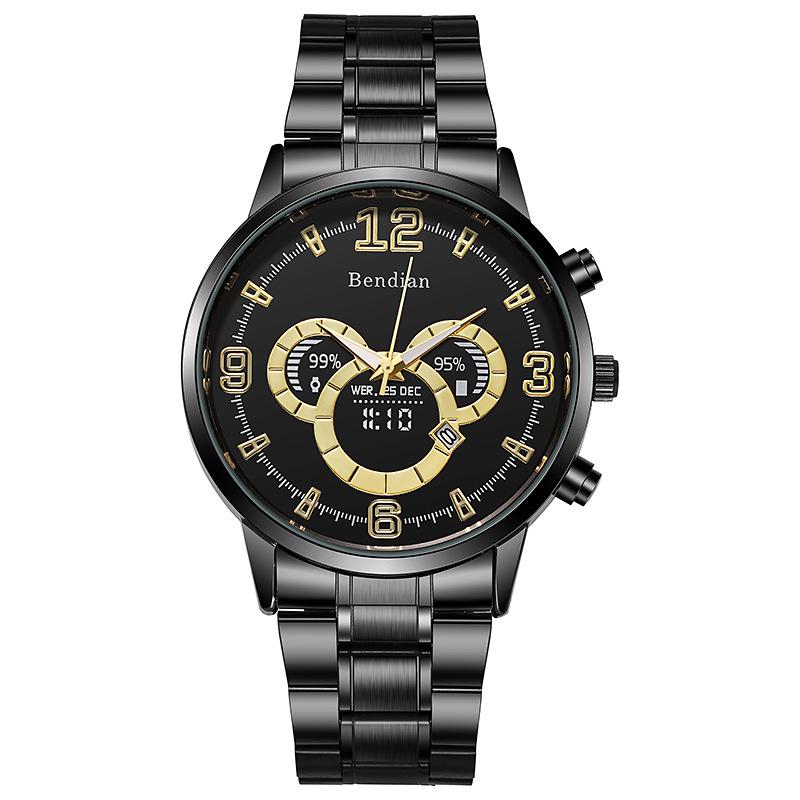 

Электронная коммерция Мужские часы со стальным ремешком Дата Календарь Мужские студенческие бутики Простые модные кварцевые часы с одним календарем