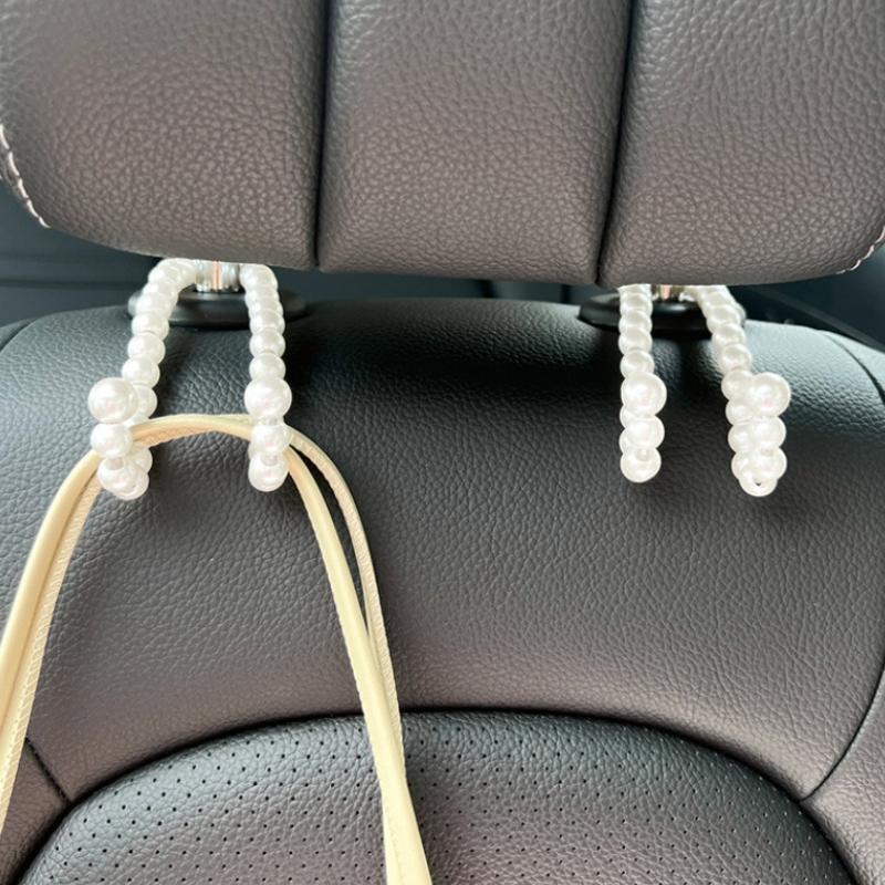 Car Hooks Multi-functional Car Rear Seat Back Hook Auto Back Seat Storage Organizer Hanger for Handbag Purse Bags Clothes