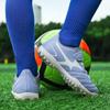 Manufacturer football shoes men's flat-soled adult grass spiked shoes adolescent boys and girls primary school students training TF broken spiked sho
