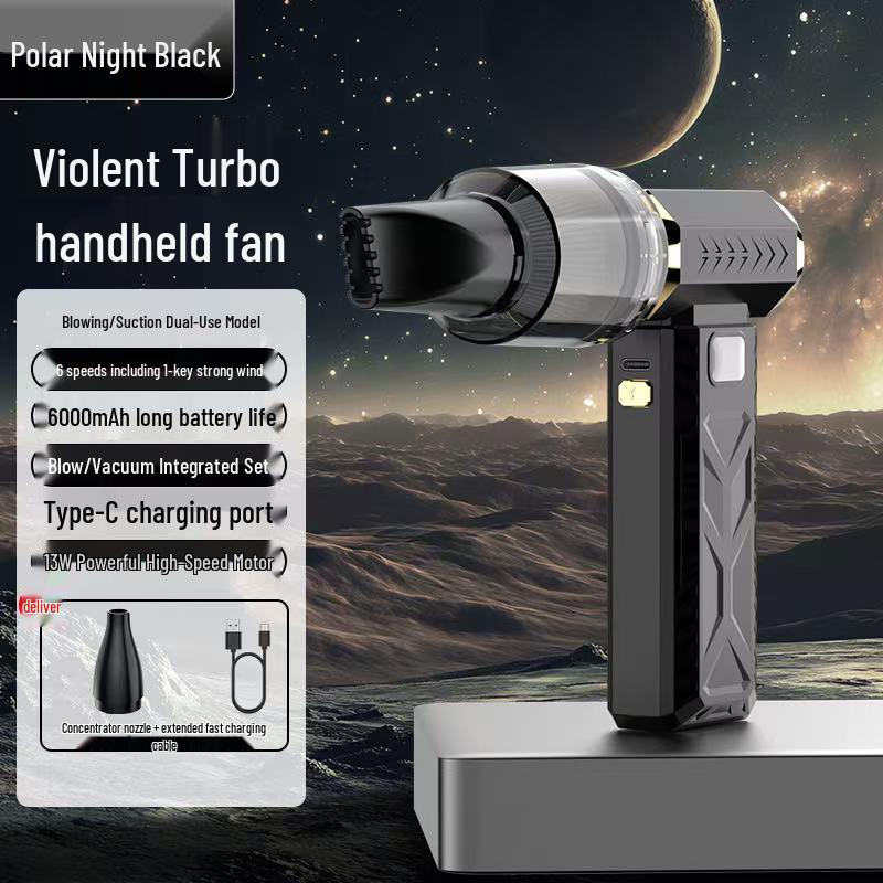 M18 Turbo Fan: Multi-functional Portable Handheld Fan and Outdoor Hair Dryer